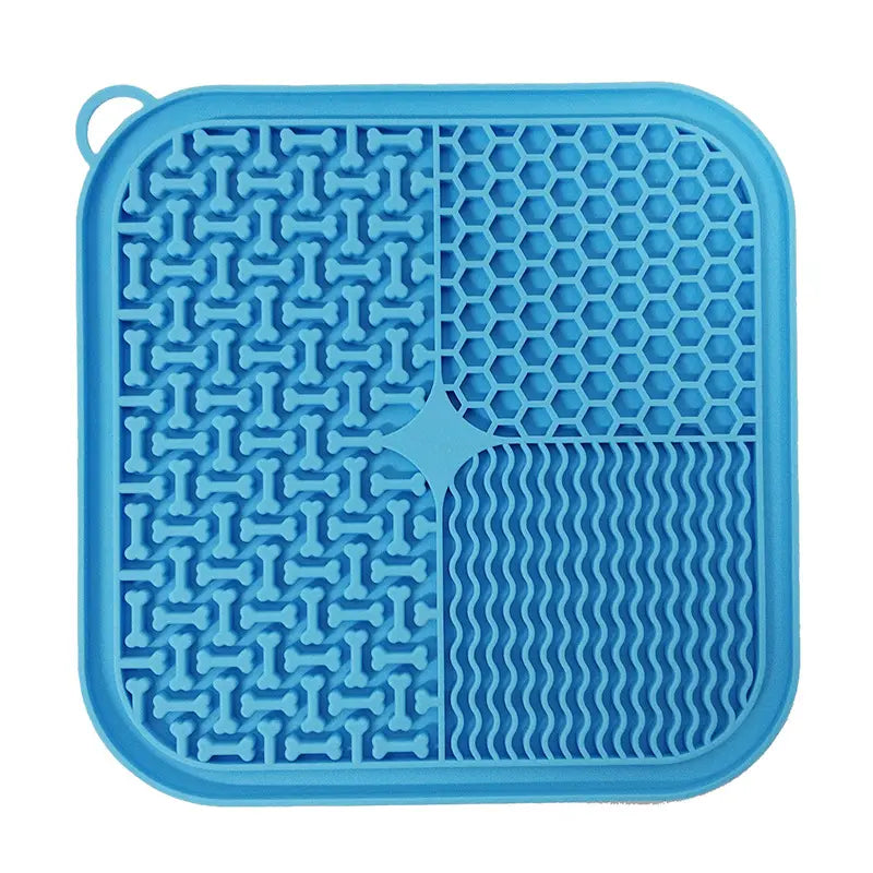 Lick Mat for Dogs: Premium Suction Cup Pad for Anxiety Relief and Slow Feeding
