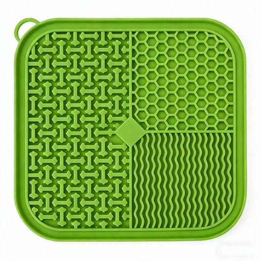 Lick Mat for Dogs: Premium Suction Cup Pad for Anxiety Relief and Slow Feeding
